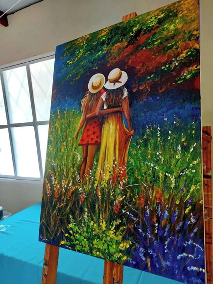 Quadro Mulheres Mãe e Filha Mãe de Menina Presente de Natal