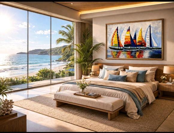 Quadro para Sala e Quarto Mar Veleiros Presente de Natal