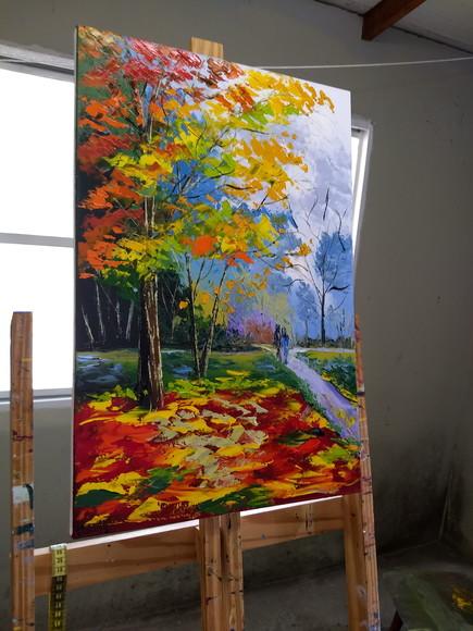 Quadro para Sala e Quarto Tela Paisagem Caminho Black Friday