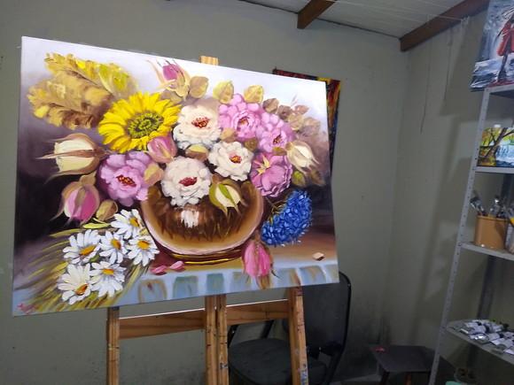 Quadro Pintura Pronta Entrega Frete Grátis Presente de Natal