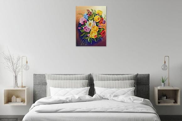 Quadro Pintura Pronta Entrega Frete Grátis Presente de Natal