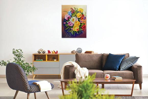 Quadro Pintura Pronta Entrega Frete Grátis Presente de Natal