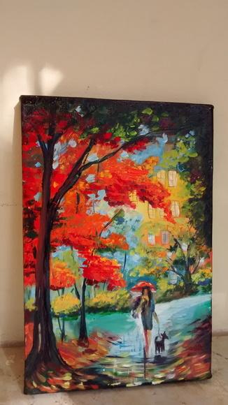 Quadro Pintura Tela Abstrato Moderno Pet Lovers Black Friday