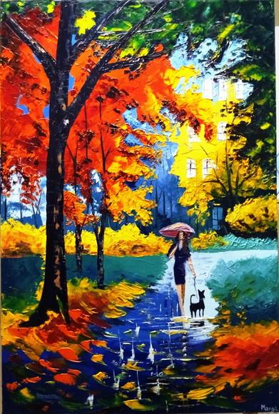 Quadro Pintura Tela Abstrato Moderno Pet Lovers Black Friday