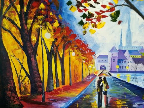 Quadros Abstrato Pintura Urbana Apaixonados Black Friday