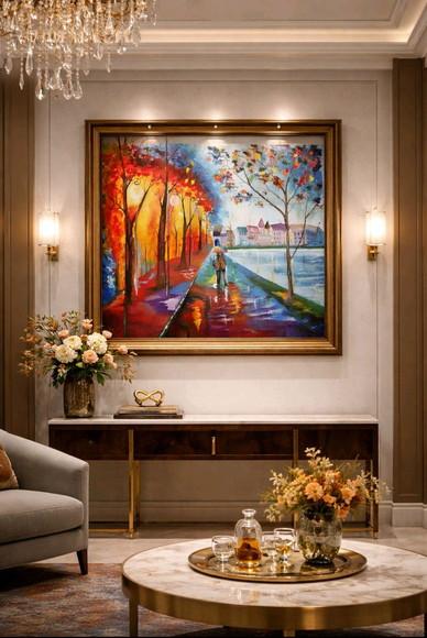 Quadros Abstrato Pintura Urbana Apaixonados Black Friday