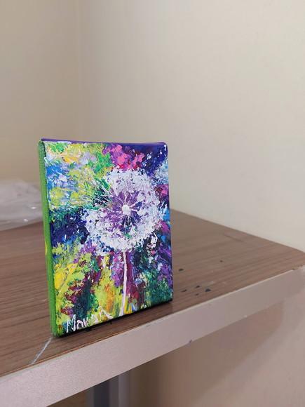 Quadros Decorativos Floral Dente de Leão Presente de Natal