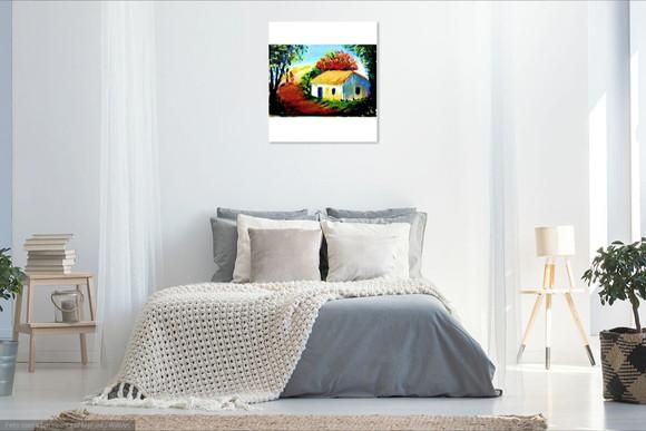 Quadros Decorativos Paisagem Caminho Presente de Natal