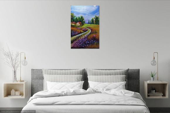 Quadros Decorativos Paisagem Estradinha Presente de Natal