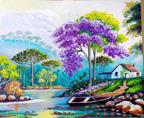 Quadros Decorativos Paisagem Pronta Entrega