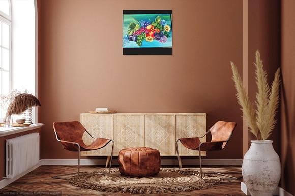 Quadros Gourmet Pintura Tela Cozinha Sala de Jantar Frutas