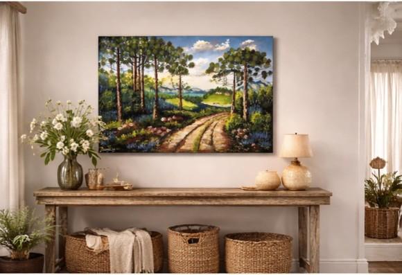 Quadros Grandes para Quarto e Sala Araucárias Black Friday