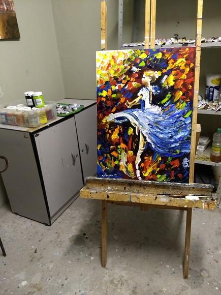Quadros Grandes para Quarto e Sala Mulher Bailarina