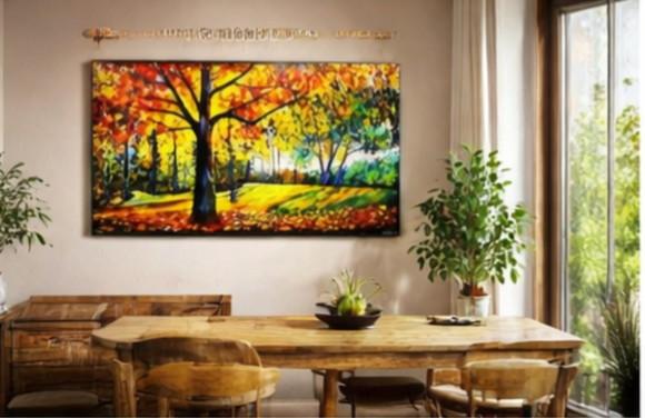Quadros Grandes para Sala e Quarto Pintura Presente de Natal