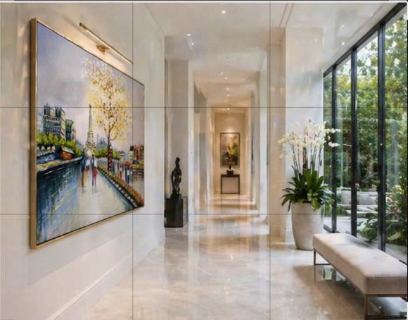 Quadros Grandes para Sala Pintura em Tela París Molin Rouge