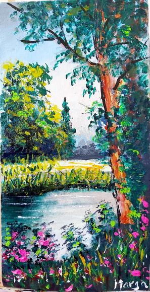 Quadros Grandes para Sala Pintura Tela Paisagem Black Friday
