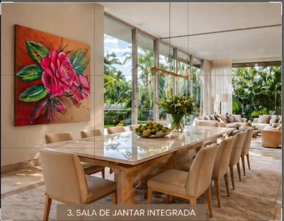 Quadros Grandes Sala e Quarto Tela Rosa Presente de Natal