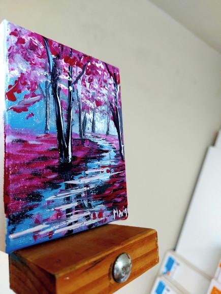 Quadros Paisagem Reflexo na Água Presente de Natal