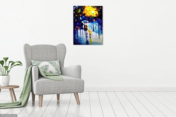 Quadros Paisagem Urbana Pai de Menino Vovô Presente de Natal