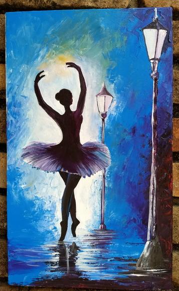 Quadros para Quarto e Sala Mulherer Bailarina Black Friday