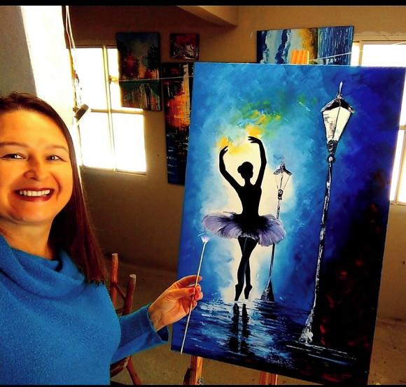 Quadros para Quarto e Sala Mulherer Bailarina Black Friday