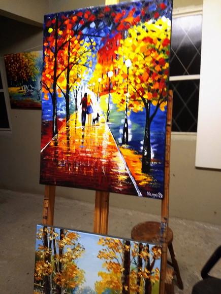 Quadros para Sala e Quarto Paisagem Dog Presente de Natal