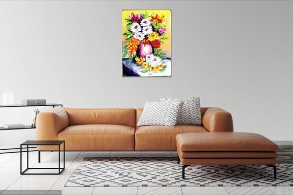 Quadros para Sala e Quarto Pintura em Tela Presente de Natal