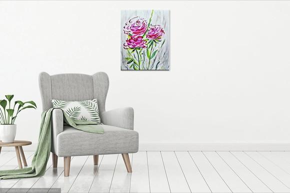 Quadros para Sala e Quarto Pintura Presente de Natal