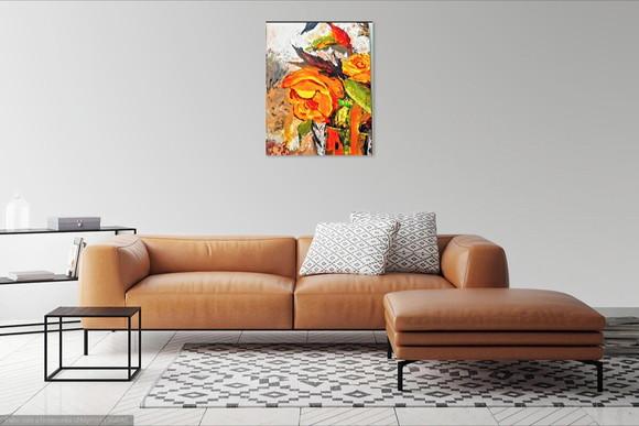 Quadros para Sala e Quarto Pintura Tela Presente de Natal