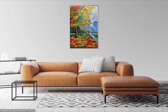 Quadros para Sala Paisagem Andar Via Presente de Natal
