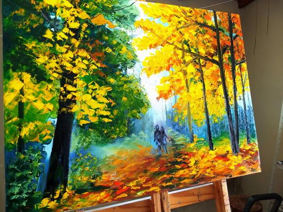 Quadros para Sala Pintura Tela Passagem Presente de Natal
