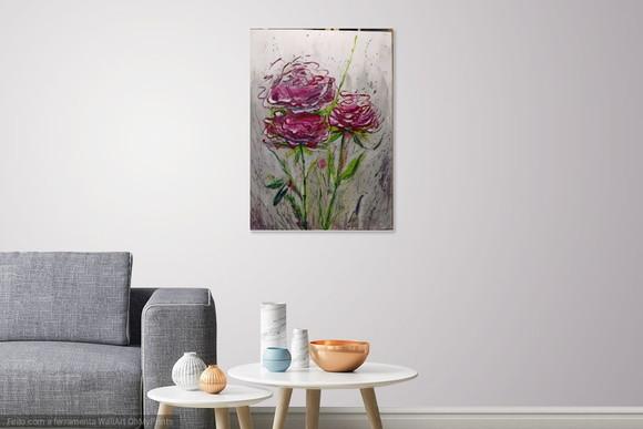 Quadros Pintura Abstrato Moderno Aquarelado Black Friday
