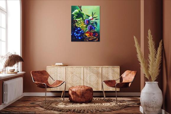 Quadros Pintura Cozinha Sala de Jantar Presente de Natal