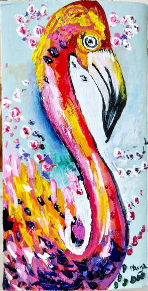 Quadros Pintura em Tela Cisne Ave Animais Aquarela Abstrato