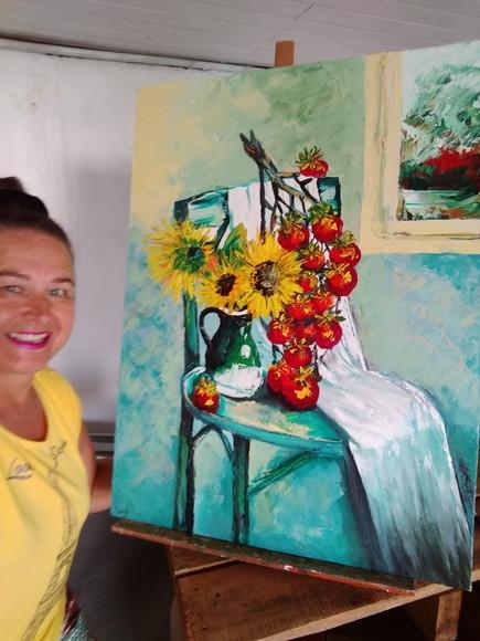 Quadros Pintura em Tela Cozinha Sala de Jantar Tomates