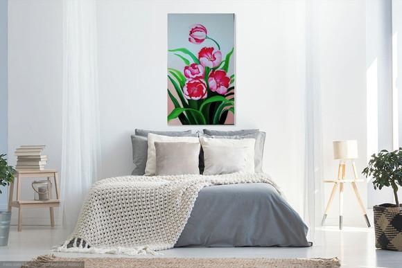 Quadros Pintura em Tela Flores Orquídeas Black Friday