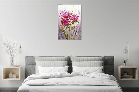 Quadros Pintura em Tela Moderno Aquarelado Black Friday