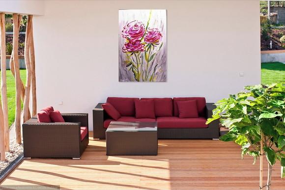 Quadros Pintura em Tela Moderno Aquarelado Black Friday