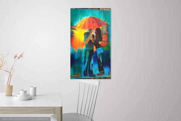 Quadros Pintura em Tela Moderno Casal All Star Black Friday