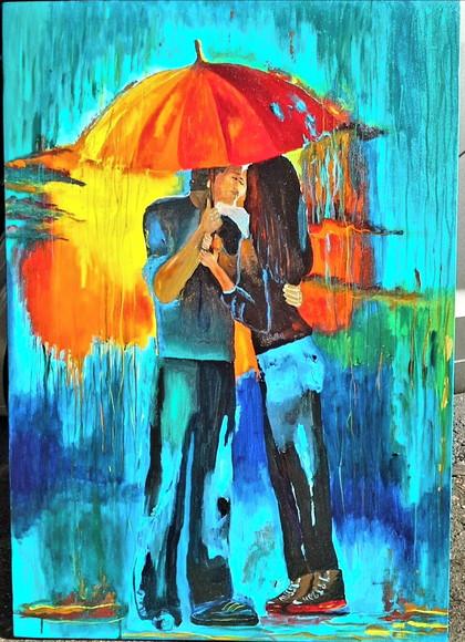 Quadros Pintura em Tela Moderno Casal All Star Black Friday