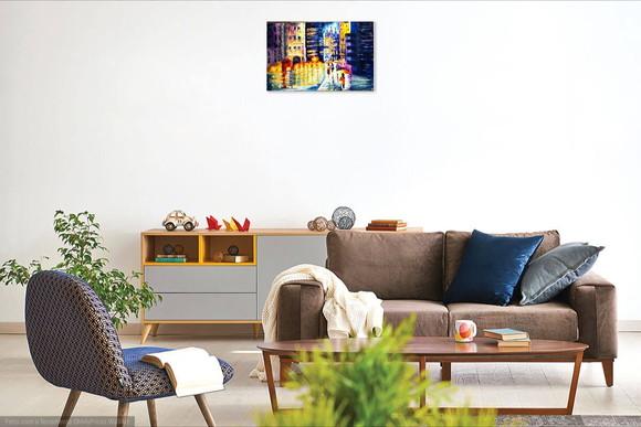 Quadros Pintura em Tela Urbana New York Eua Black Friday