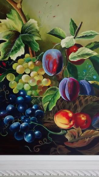 Quadros Pintura Tela Cozinha e Sala de Jantar Black Friday