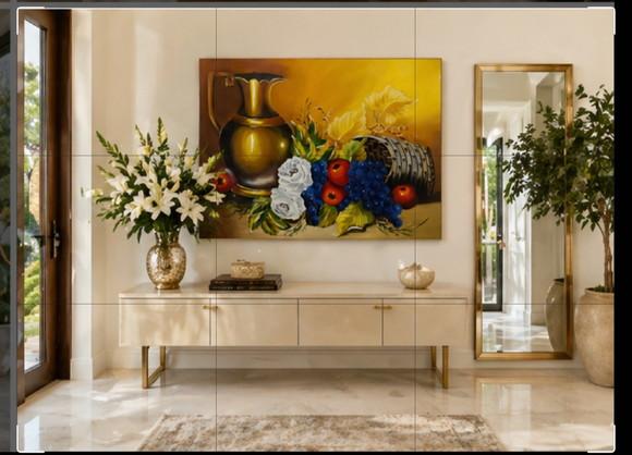 Quadros Pintura Tela Cozinha Sala de Jantar Black Friday
