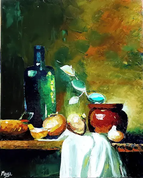 Quadro Decorativo Cozinha Gourmet Cebolas Presente de Natal