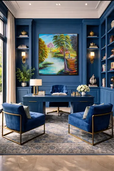 Quadro Decorativo Paisagem Rio Mulher Dog Presente de Natal