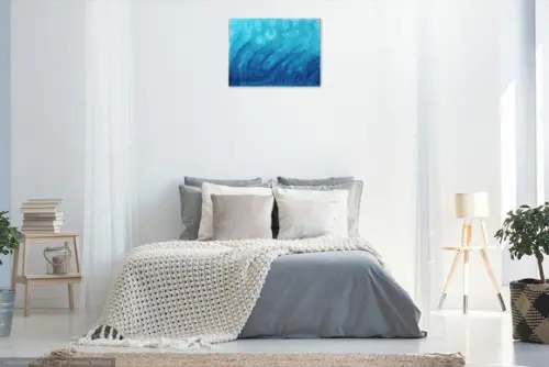 Quadro Decorativo Pintura em Tela Abstrato Moderno