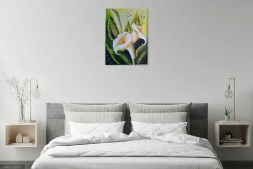 Quadro Grande para Sala e Quarto Copos de Leite Black Friday