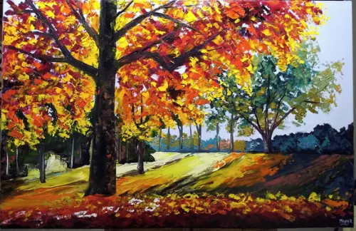 Quadro Grandes para Sala e Quarto Paisagem Presente de Natal