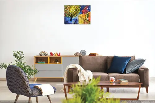 Quadro para Sala e Quarto Urbana Ruas da Cidade Black Friday