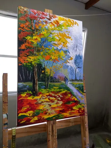Quadro para Sala e Quarto Tela Paisagem Caminho Black Friday